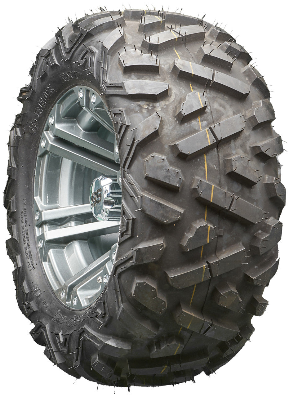 Golf Cart Wheels and Tires - RHOX RX335 Gun Metal 12" - All-Terrain