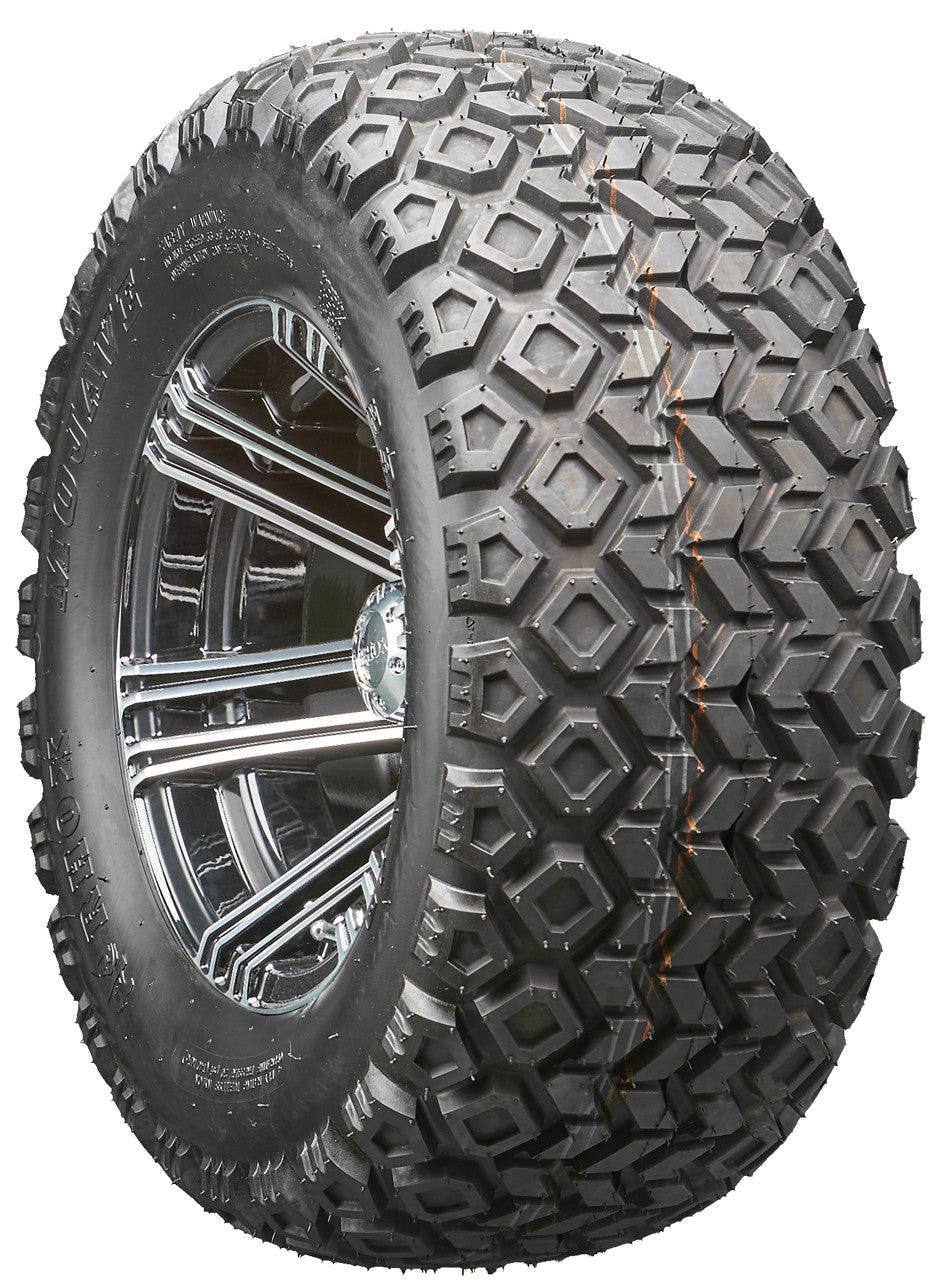 Golf Cart Wheels and Tires - RHOX RX360 Machined 12" - All-Terrain