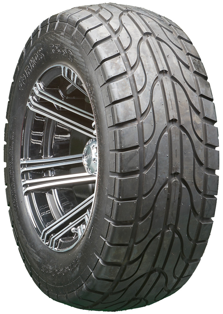 Golf Cart Wheels and Tires - RHOX RX360 Machined 12" - All-Terrain