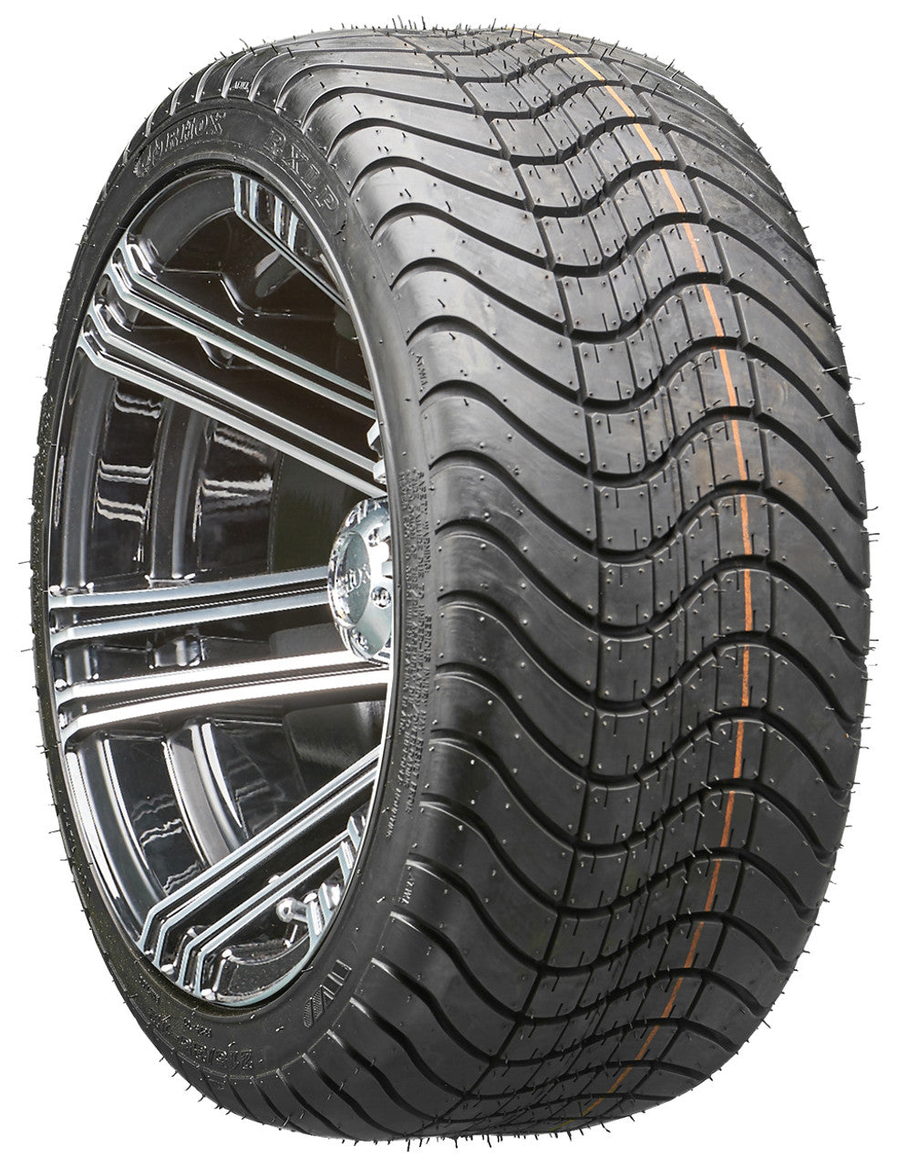 RHOX RX360 12" Machined Wheels and LowPro Tires Combo