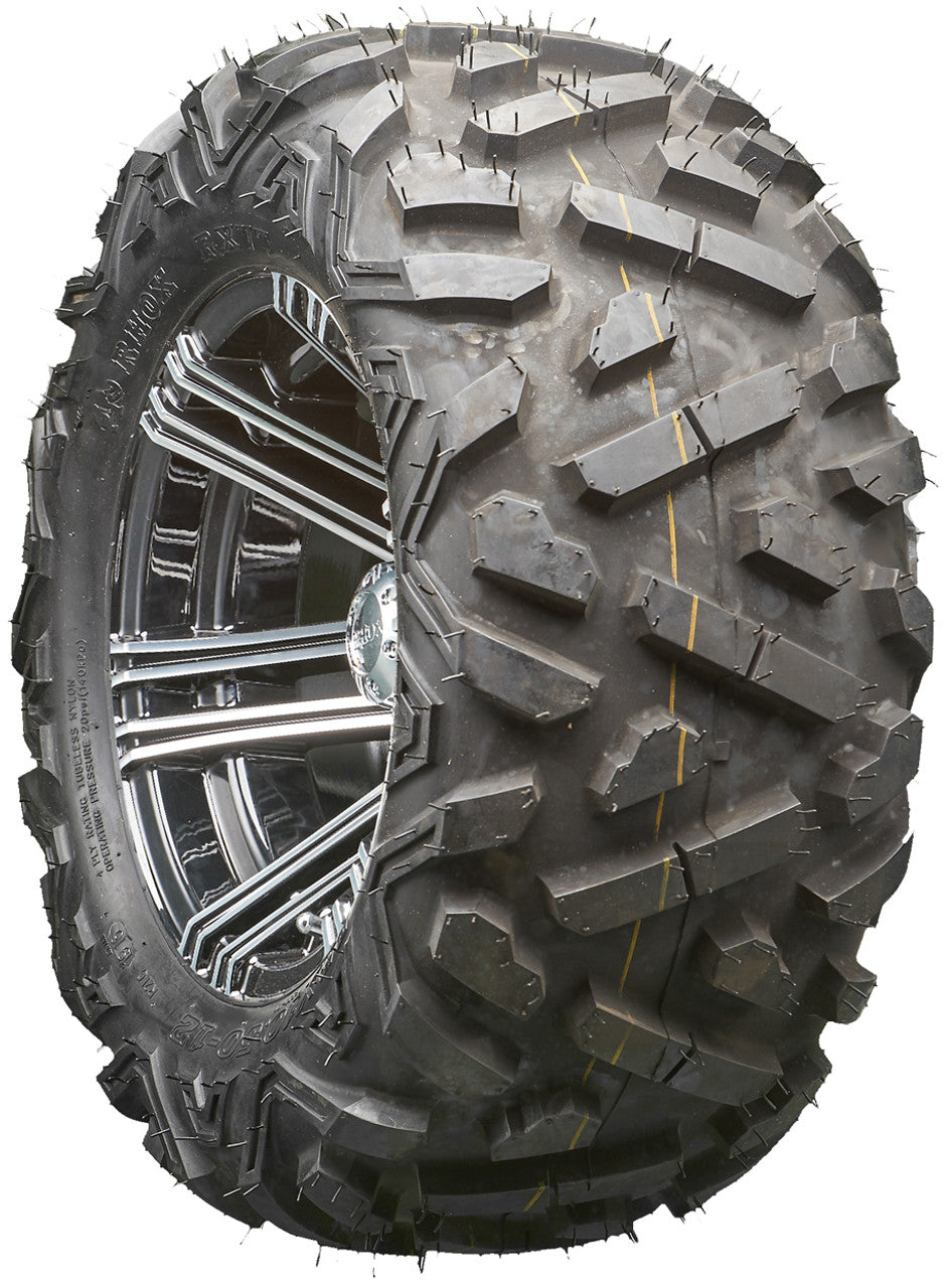 Golf Cart Wheels and Tires - RHOX RX360 Machined 12" - All-Terrain