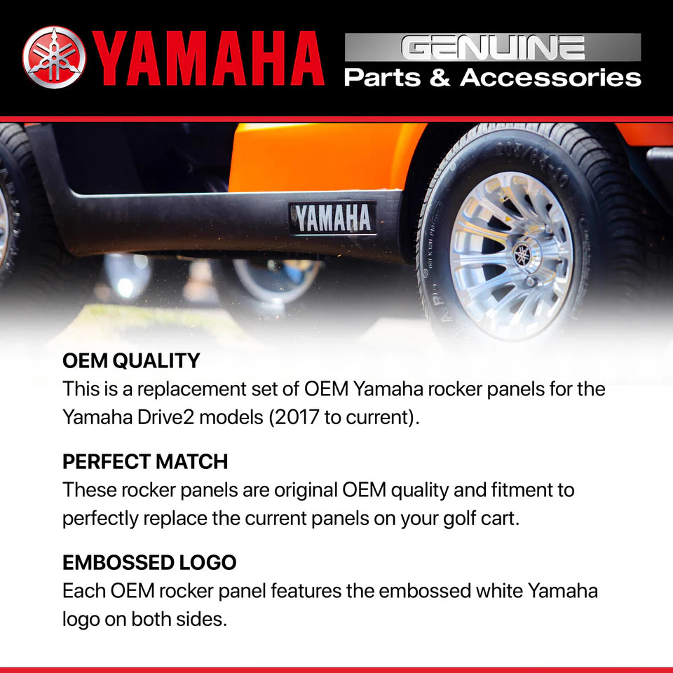Yamaha Drive2 OEM Rocker Panel Side Skirt SET