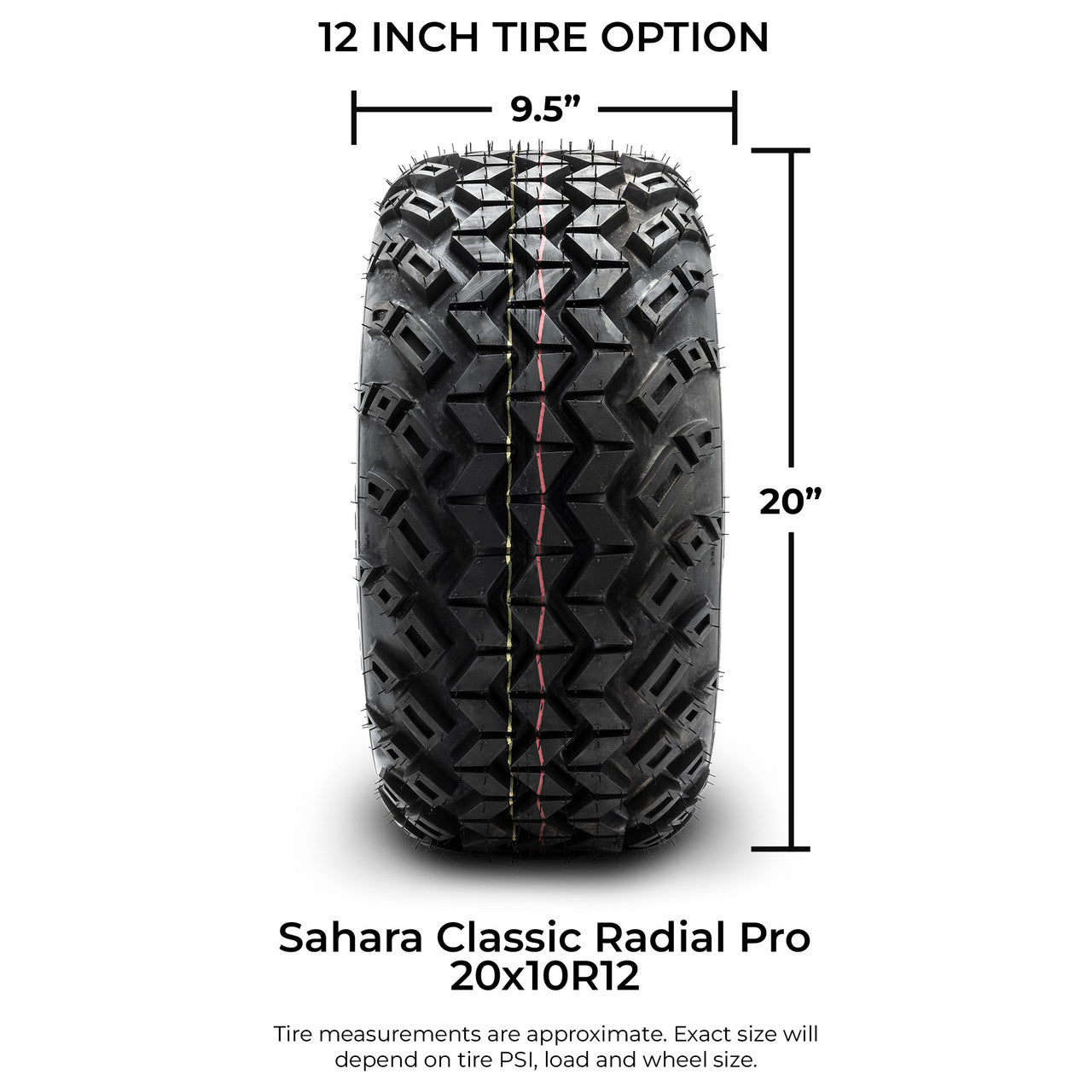 MODZ® 12" Aftershock Machined Black - Lifted Tires and Wheels Combo
