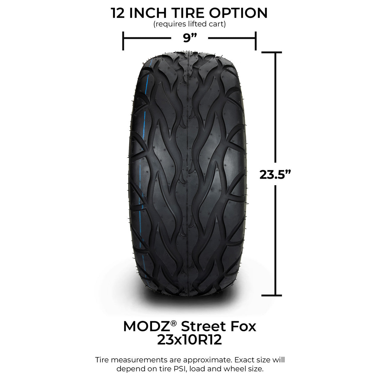 MODZ® 12" Bomber Matte Bronze - Lifted Tires and Wheels Combo