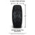 MODZ® Street Fox 205/40-R14 Radial Golf Cart Tire
