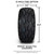 MODZ® Street Fox 245/50-R12 Radial Golf Cart Tire