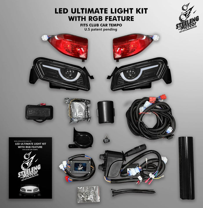 STEELENG Meteor LED ULTIMATE Light Kit for Club Car Tempo (12 Volt) LITP03 –