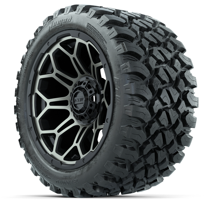 14-Inch GTW Bronze and Black Bravo Off-Road Wheels on 23-Inch GTW Nomad Steel Belted Radial DOT Tires (Set of 4)