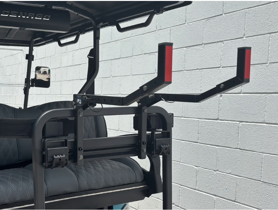 Golf Cart Beach Chair Rack 2.0