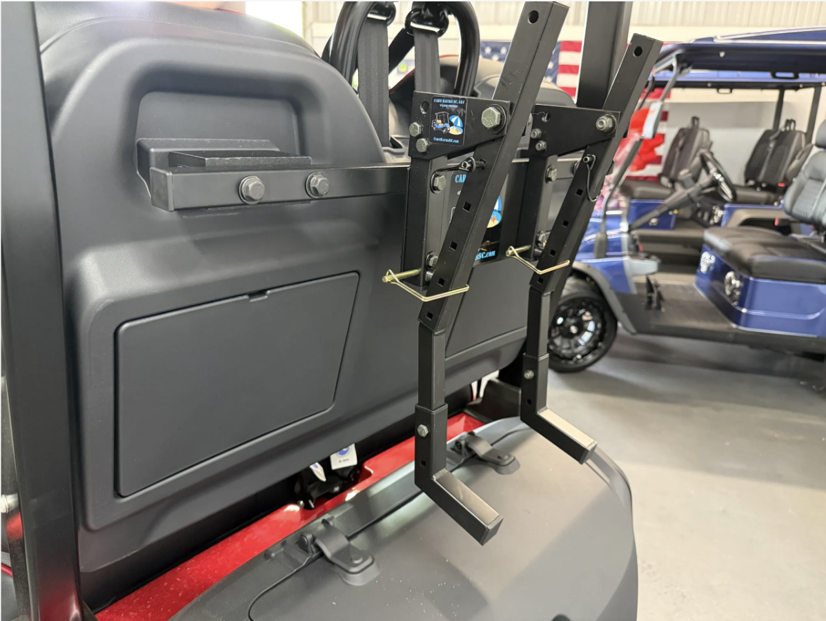 Golf Cart Beach Chair Rack 2.0