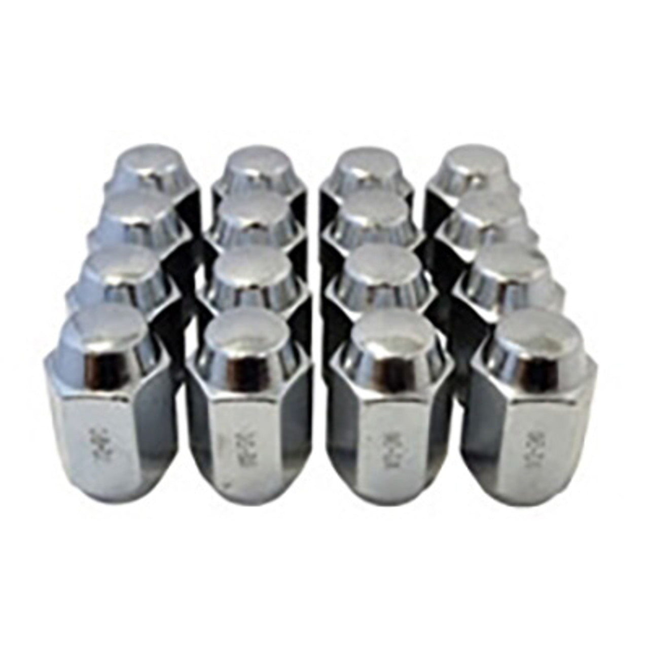 MODZ® Golf Cart Lug Nuts - Metric (12mm -1.25) - Chrome - Pack of 16