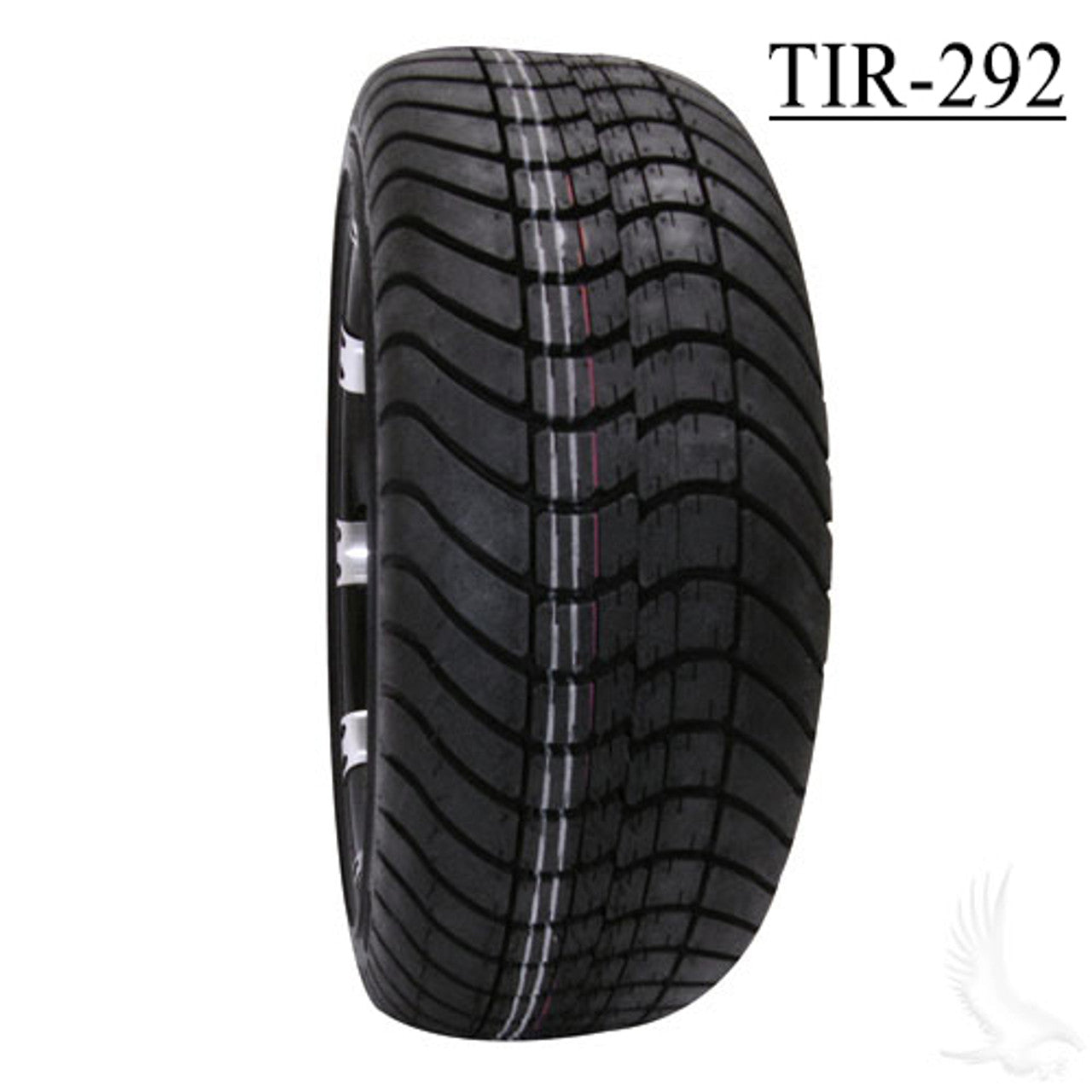 ITP 14" Hurricane, Matte Black 2:5 Wheels with Low Profile Tire Options Combo