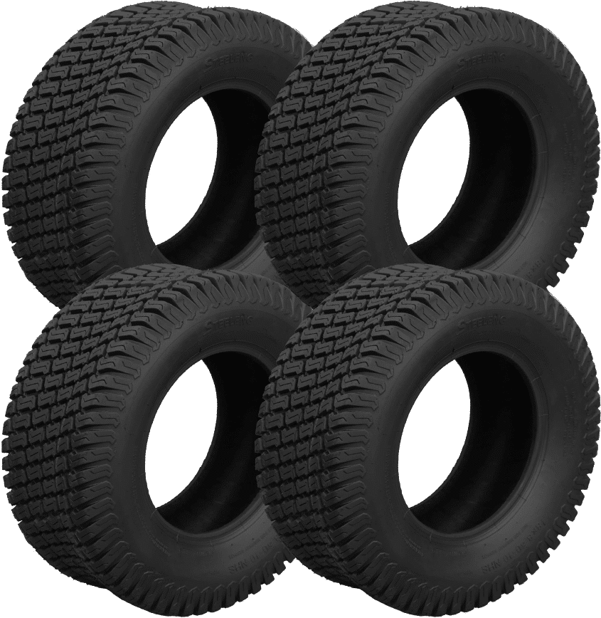 BNDL-TR0802 – STEELENG 18"x8.5"-8" Turf Tires (SET of 4)