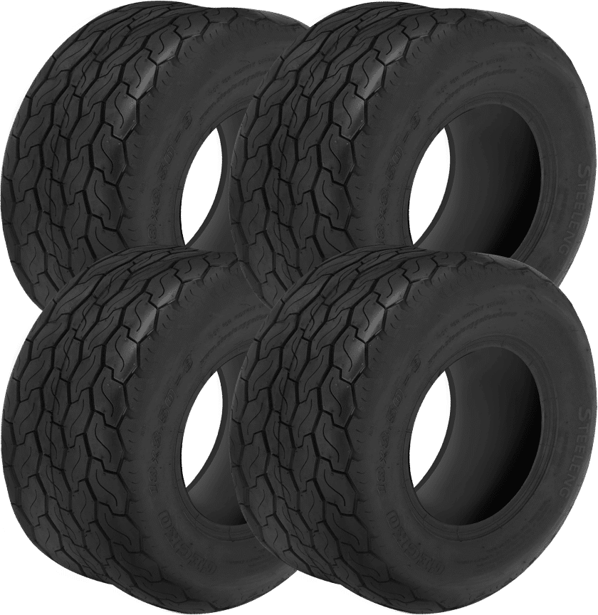 BNDL-TR0803 – STEELENG 18"x8.5"-8" GECKO Street Tire TY5039 (SET of 4)