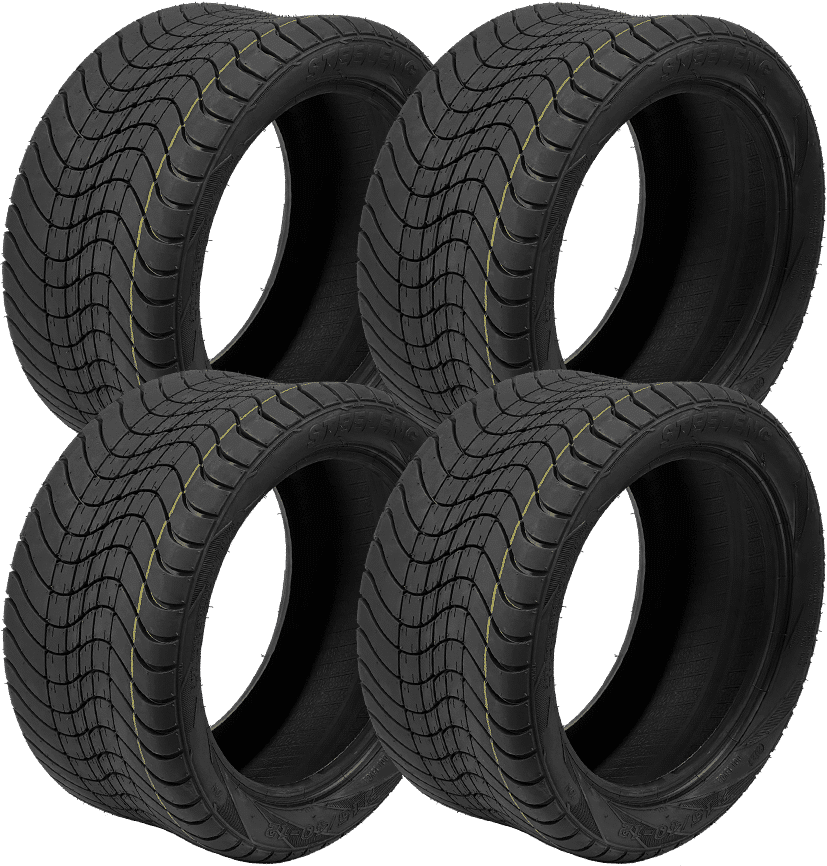 BNDL-TR1211 – STEELENG 215/40-12 Low Profile Tire DOT Approved (SET OF 4)