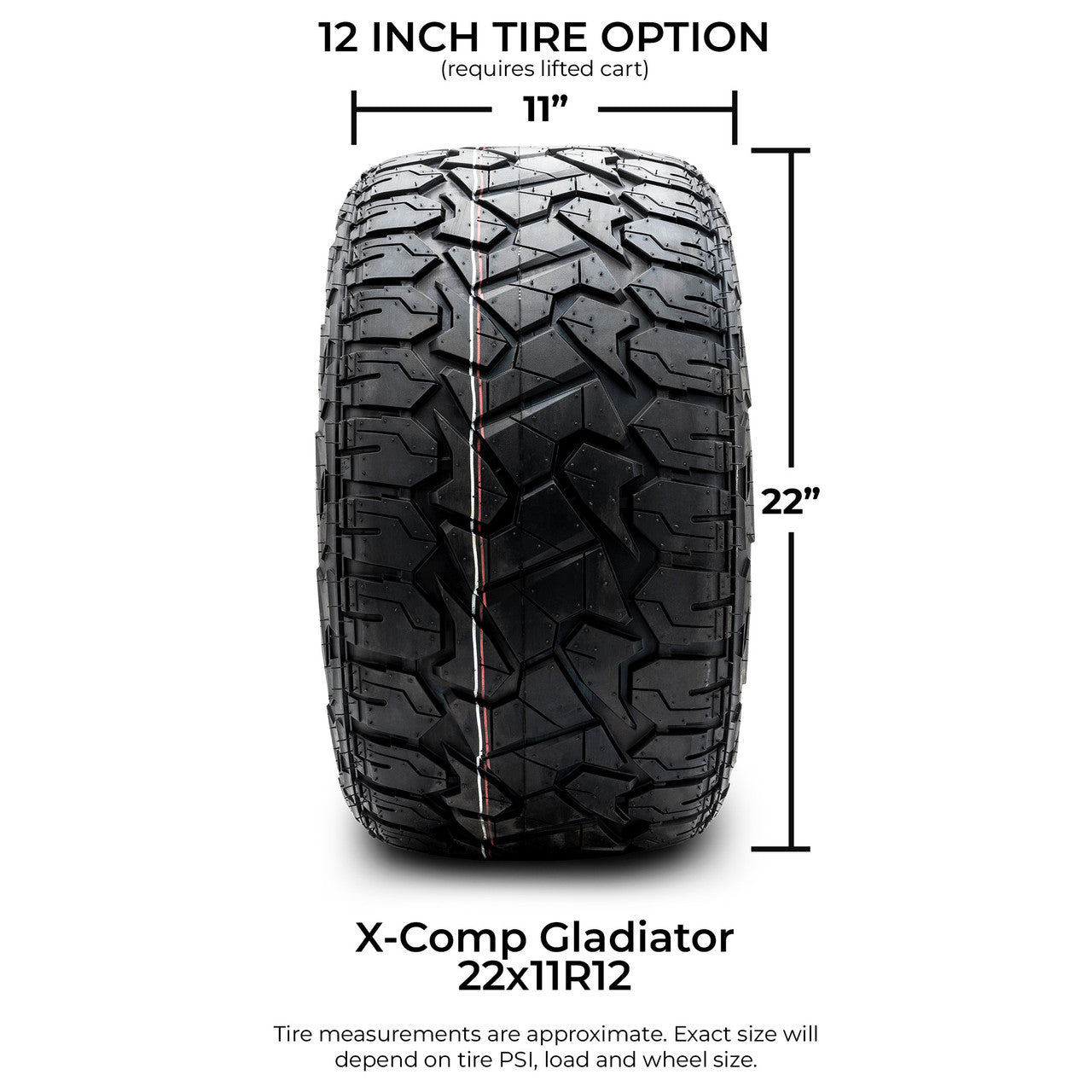 MODZ® 12" Aftershock Machined Black - Lifted Tires and Wheels Combo