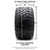Xcomp® Gladiator 22x11-R12 Radial Golf Cart Tire