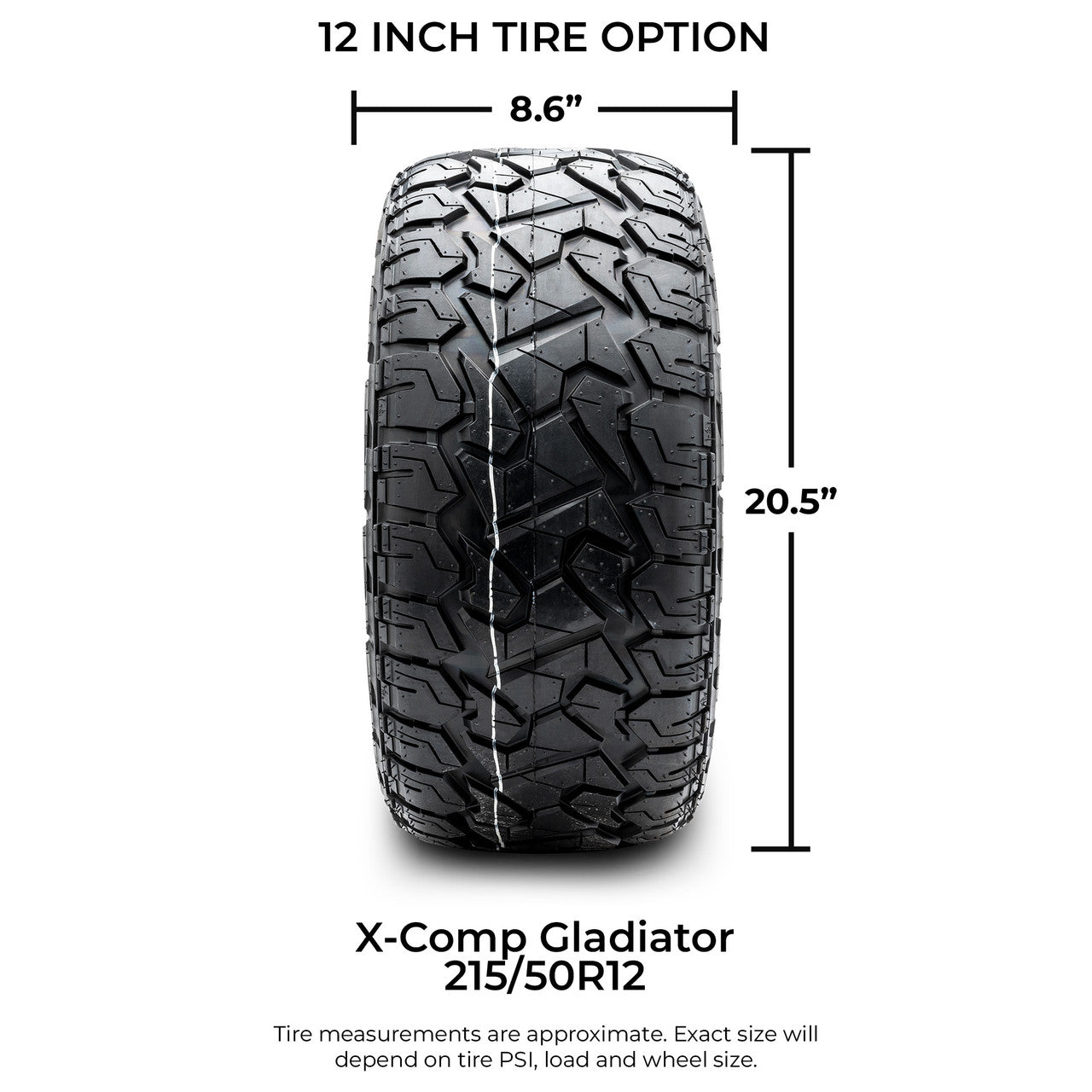 MODZ® 12" Aftershock Machined Black - Lifted Tires and Wheels Combo