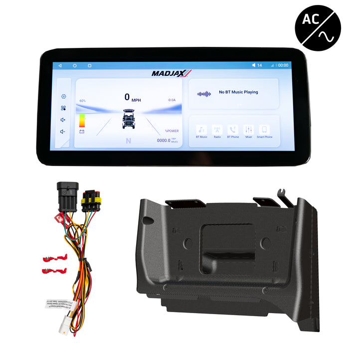 MadJax Kinect Display Screen Kit for A/C motor Club Car Precedent/Tempo/Onward with Lead Acid Battery Setup