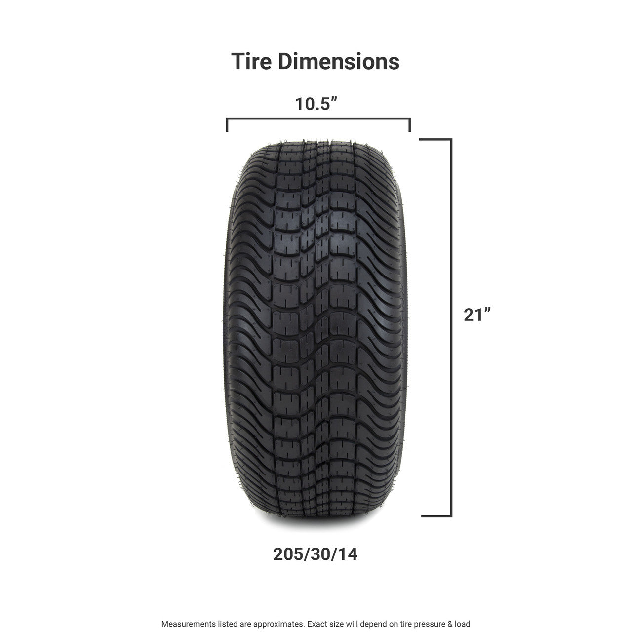 MODZ® 14" Gladiator Glossy Black w/Color Accents - LowPro Street Tire and Wheels Combo