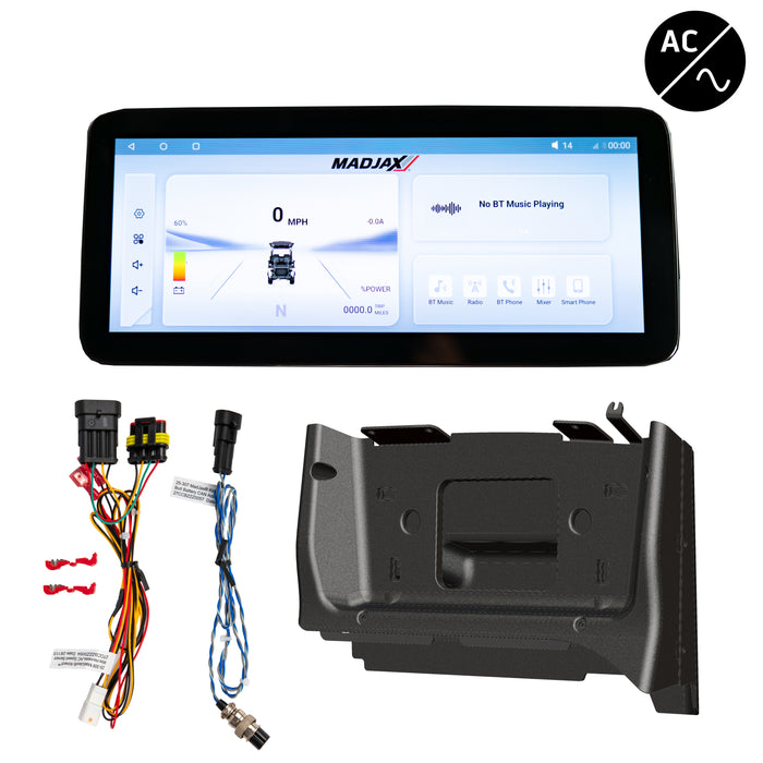 MadJax Kinect Display Screen Kit for A/C motor Club Car Precedent/Tempo/Onward with Bolt Battery Setup