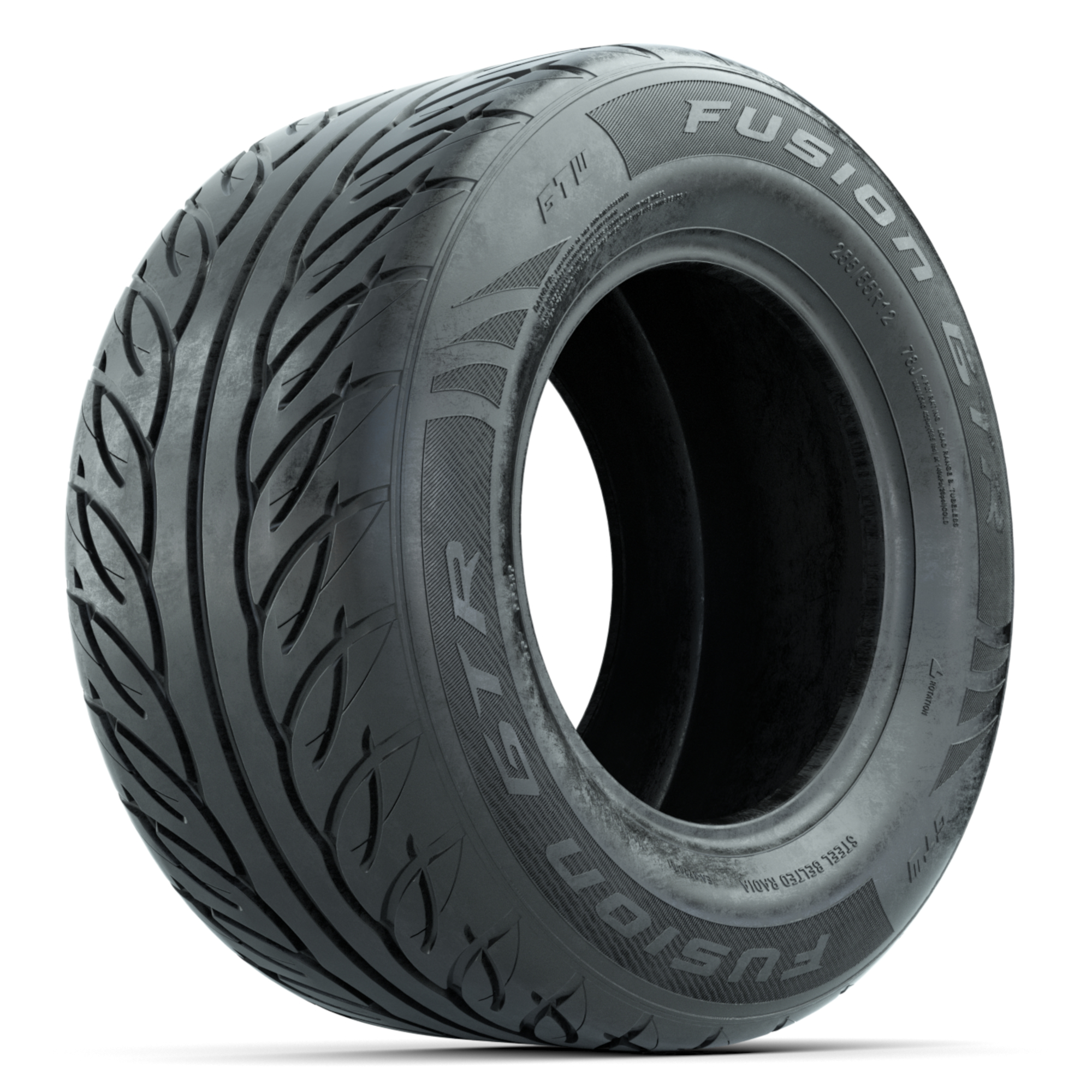 255/55-R12 GTWÂ® Fusion GTR Steel Belted Street Tire