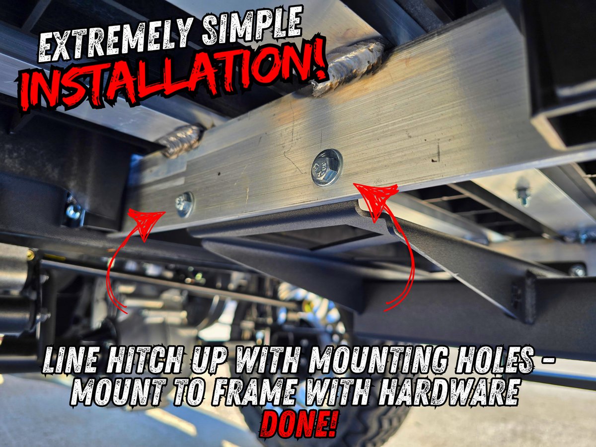 Club Car Onward 2" Hitch Receiver