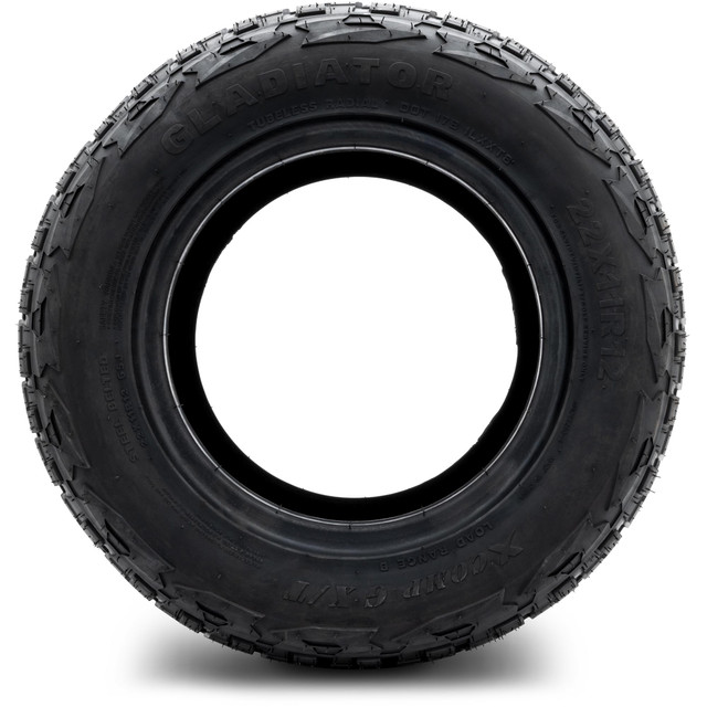 Xcomp® Gladiator 22x11-R12 Steel Belted Radial Golf Cart Tire