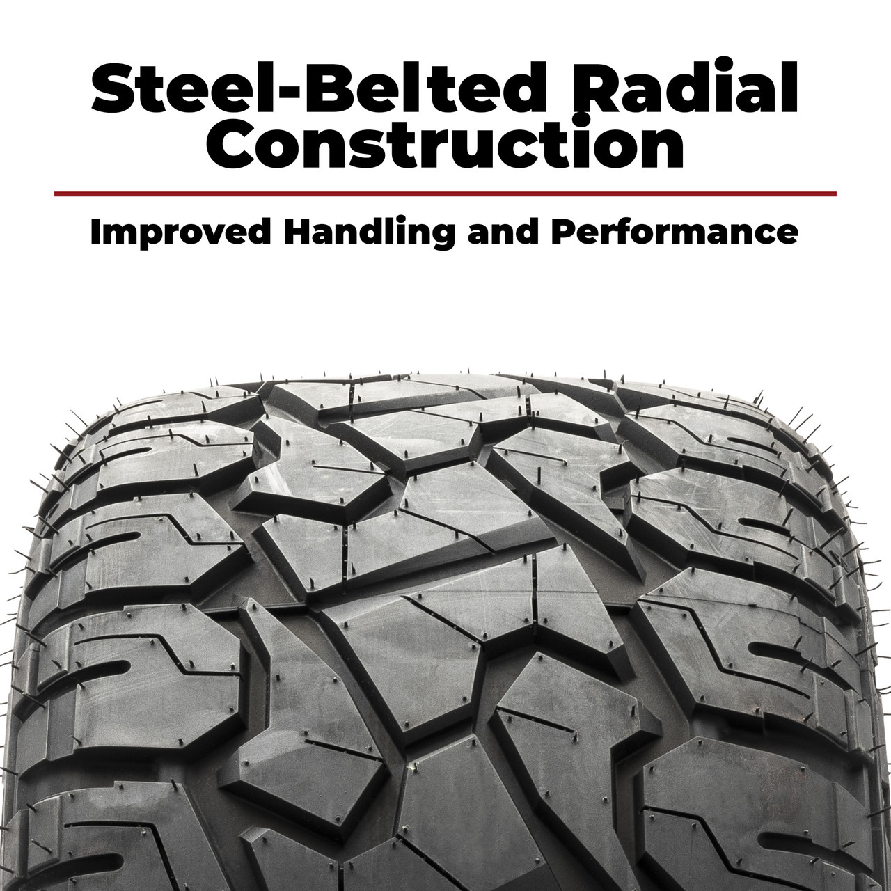Xcomp® Gladiator 23x10-R14 Steel Belted Radial Golf Cart Tire