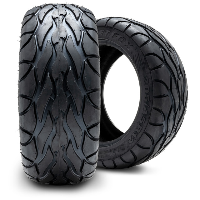 MODZ® Street Fox 205/45-12 Radial Golf Cart Tire