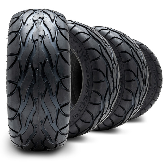 MODZ® Street Fox 205/45-12 Radial Golf Cart Tire