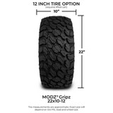 MODZ® GRIPZ 22x10-12 All Terrain Golf Cart Tire
