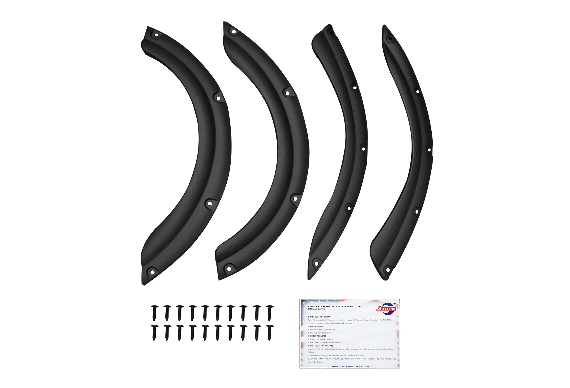 FFYM01 – SGC Fender Flares for Yamaha G29 (Drive) (Full Set)