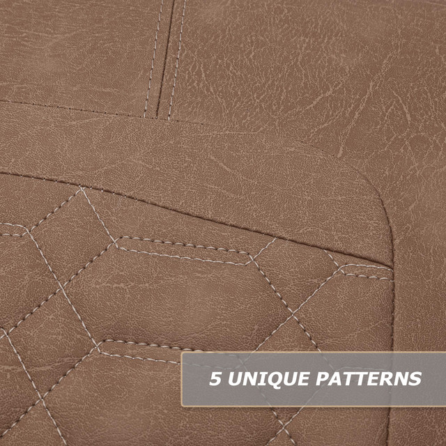 MODZ® RSC1 Top Stitch Rear Seat Cushion - Brown