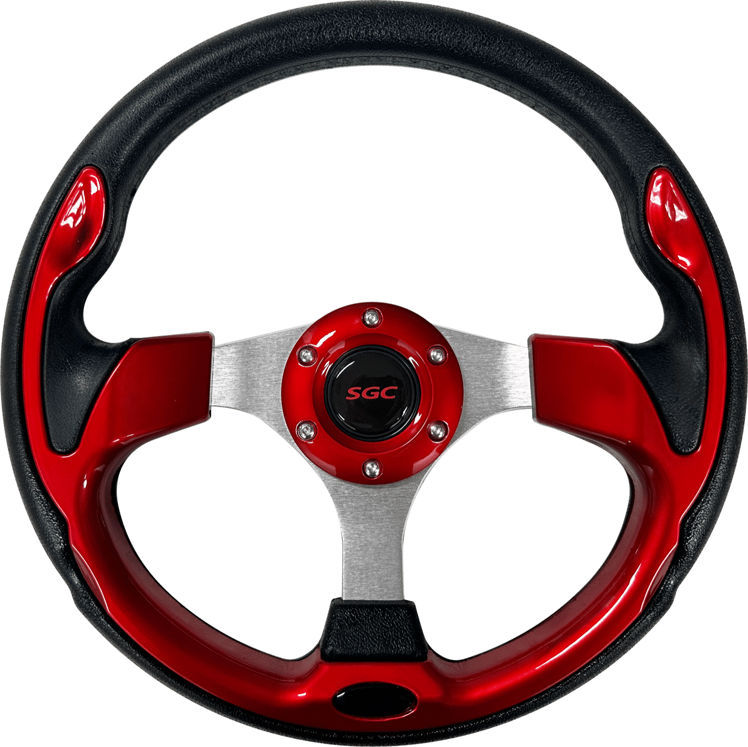 WA0004 – SGC SW04 STEERING WHEEL – Sporty – Fire Engine Red