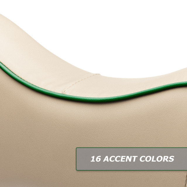 MODZ® RC Rear Seat Covers - Khaki Base - Choose Pattern and Accent Colors