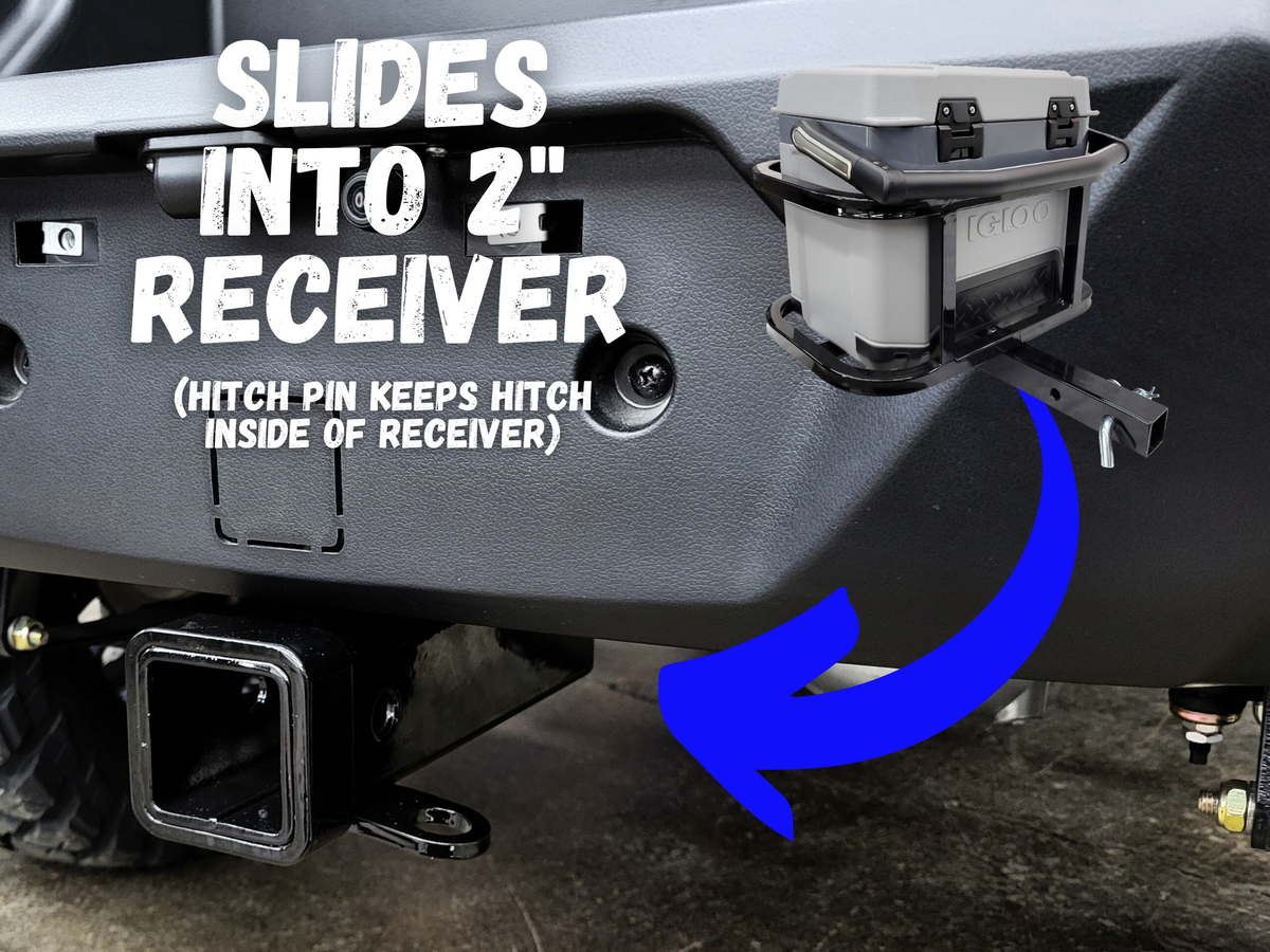 Golf Cart Hitch Mount Cooler Carrier