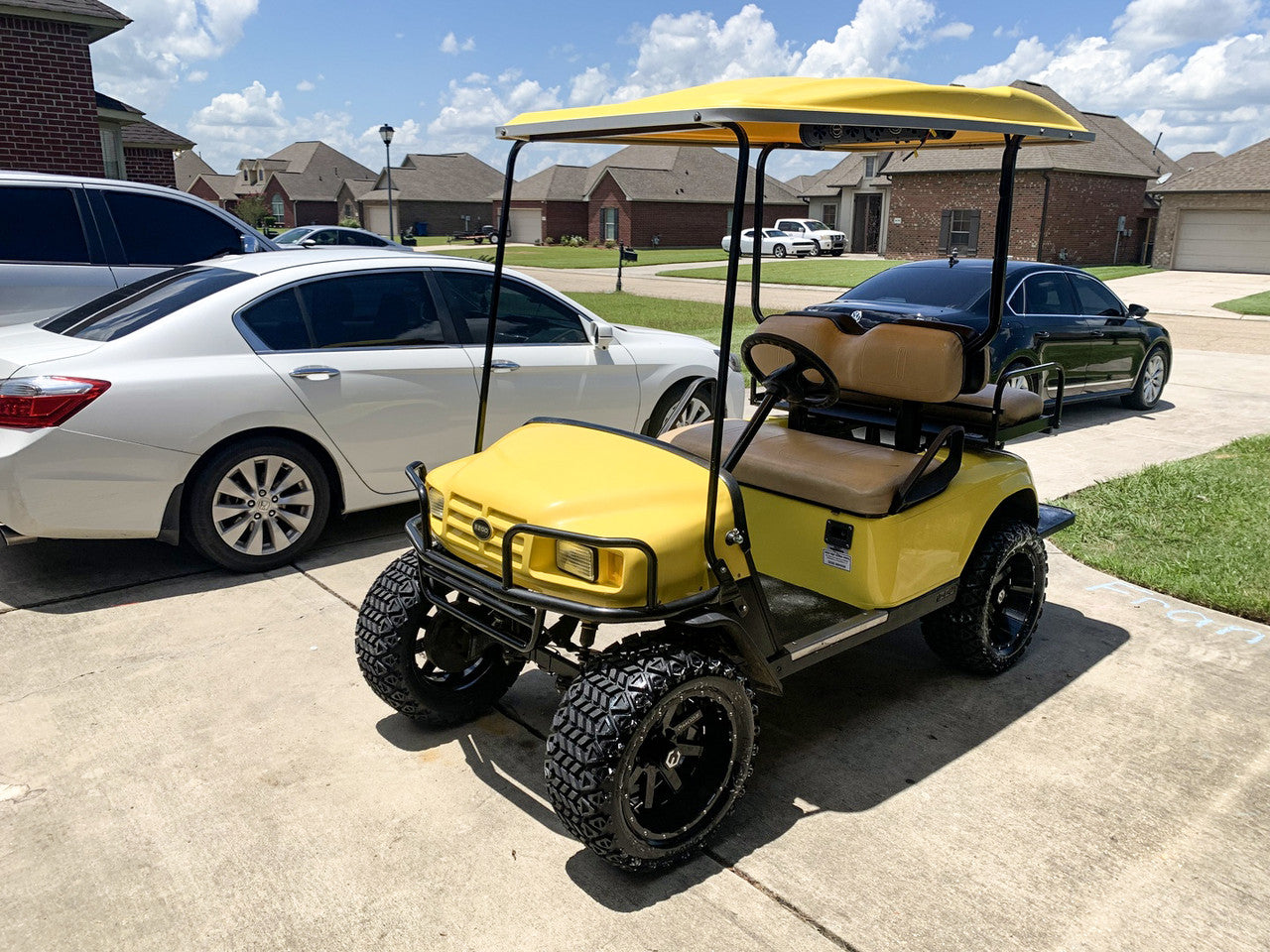 MODZ® 14" Assault Glossy Black Ball Mill - Lifted Tires and Wheels Combo
