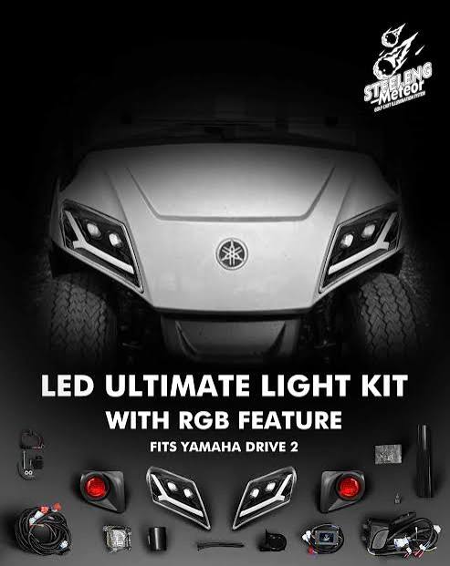 STEELENG Meteor LED Ultimate Light Kit for Yamaha Drive 2 (12 Volt) LIYM09