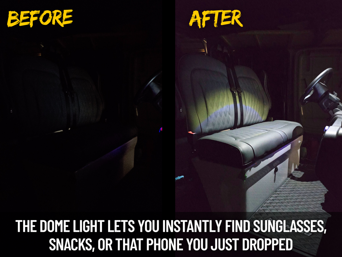 TEKO Overhead Storage Console + Dome Light (Trophy | Trophy Plus | Triumph)