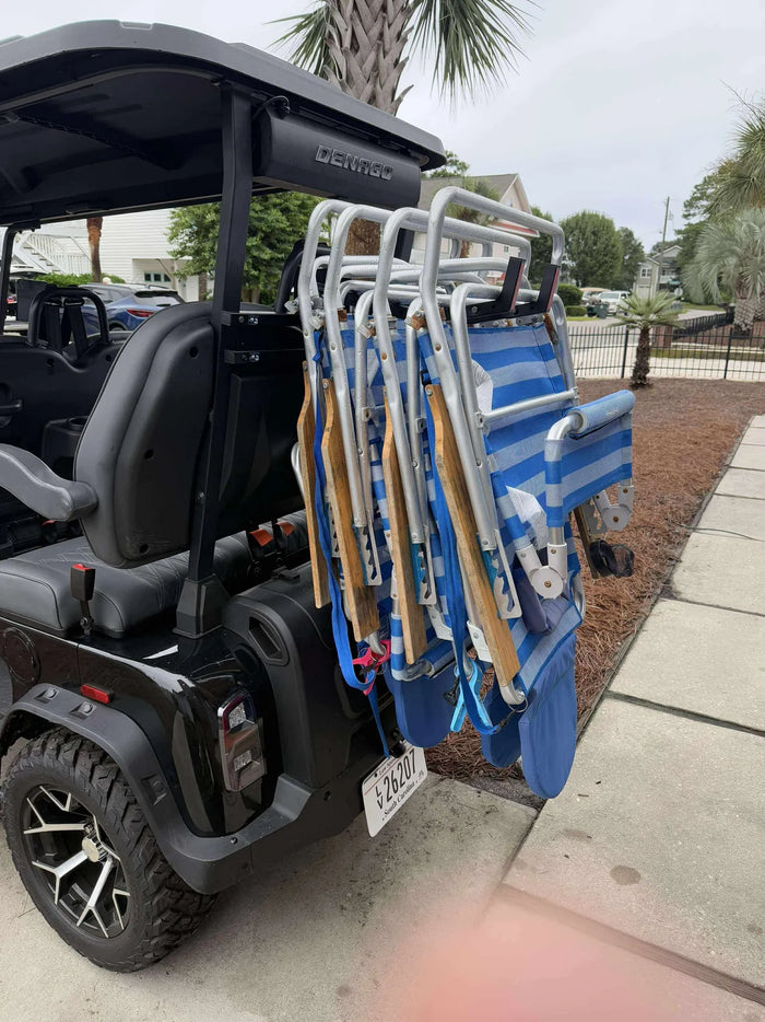 DENAGO EV Rover XL/XXL Cart Racks Golf Cart Beach Chair Rack