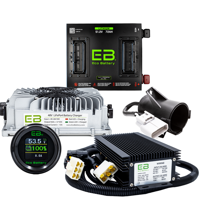 ECOBattery Lithium Advanced EV EV1 51V 72Ah Bundle